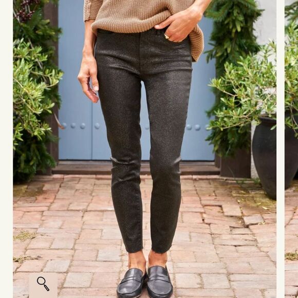 Frank & Eileen Sligo Gold Jean Pants Size 27 - Picture 1 of 15
